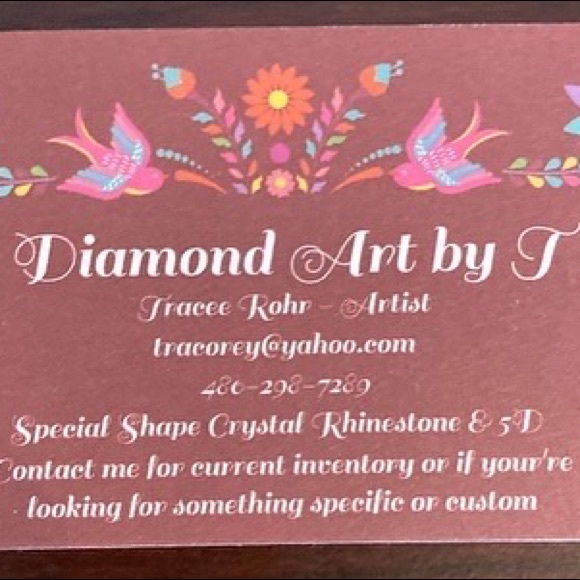 Finished Crystal Rhinestone Tree Diamond Painting - Picture 4 of 4